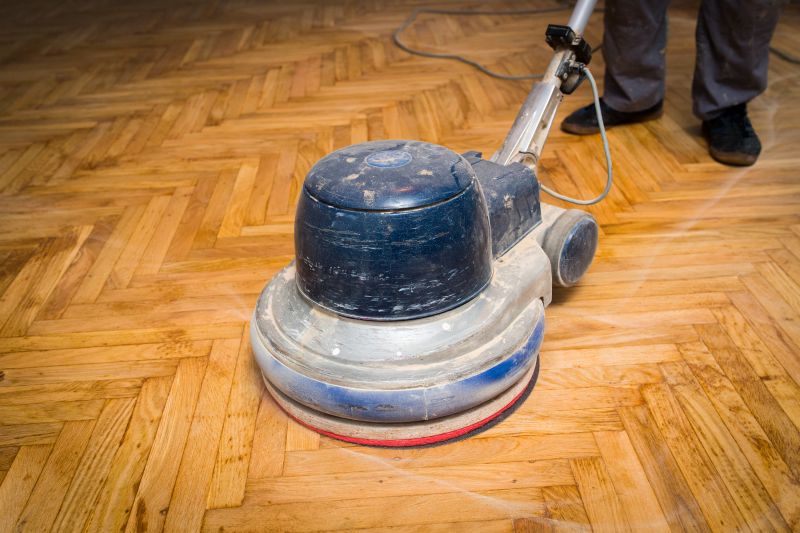 Oak Floor Buffing