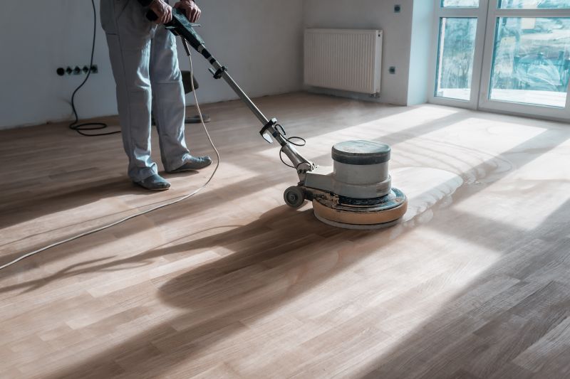 Oak Floor Buffing