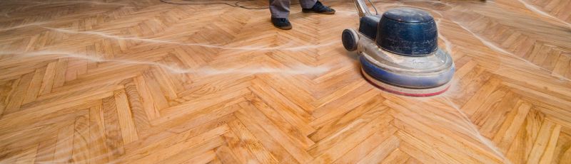 Oak Floor Buffing